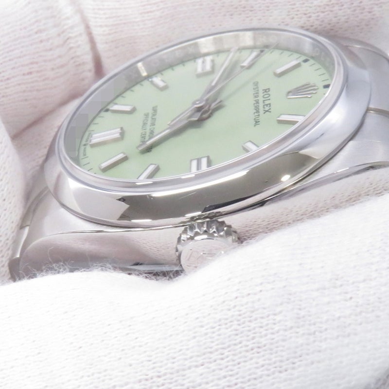 ロレックス オイスターパーペチュアル36 ランダムシリアル ルーレット 126000 ROLEX 腕時計 ピスタチオ文字盤