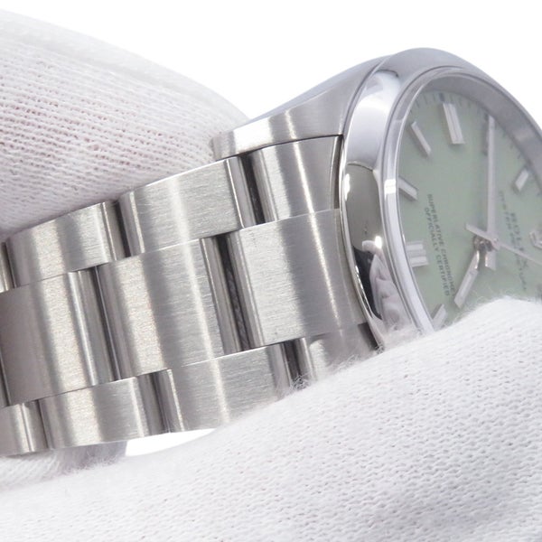 ロレックス オイスターパーペチュアル36 ランダムシリアル ルーレット 126000 ROLEX 腕時計 ピスタチオ文字盤
