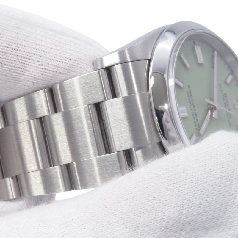 ロレックス オイスターパーペチュアル36 ランダムシリアル ルーレット 126000 ROLEX 腕時計 ピスタチオ文字盤