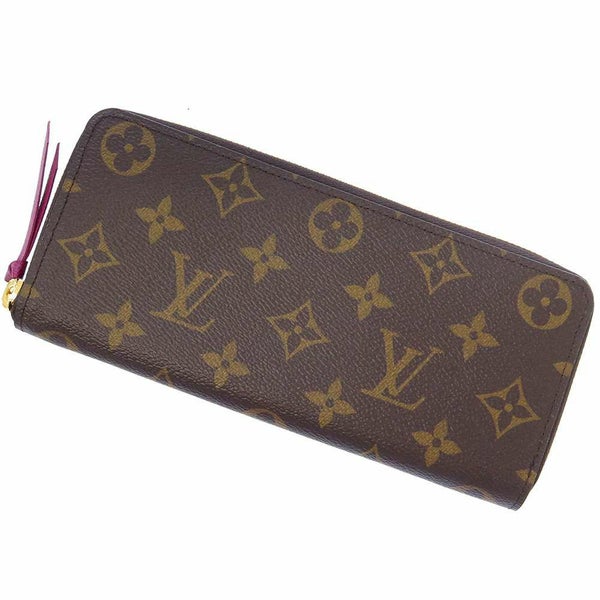 ルイヴィトン 長財布 モノグラム ポルトフォイユ・クレマンス M60742 LOUIS VUITTON フューシャ