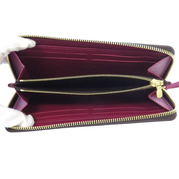 ルイヴィトン 長財布 モノグラム ポルトフォイユ・クレマンス M60742 LOUIS VUITTON フューシャ