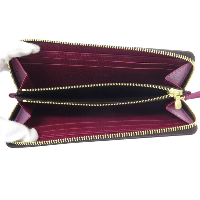 ルイヴィトン 長財布 モノグラム ポルトフォイユ・クレマンス M60742 LOUIS VUITTON フューシャ