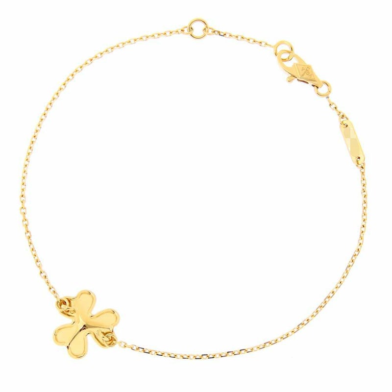 ヴァンクリーフ&アーペル ブレスレット フリヴォル ミニ ダイヤ 1P 0.05ct K18YGイエローゴールド VCARP0J200