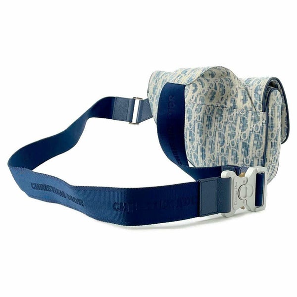 クリスチャン・ディオール ボディバッグ オブリーク カスリ サドル 1ADPO093UTK Christian Dior