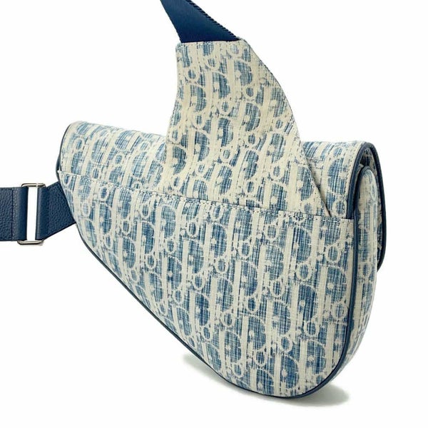 クリスチャン・ディオール ボディバッグ オブリーク カスリ サドル 1ADPO093UTK Christian Dior