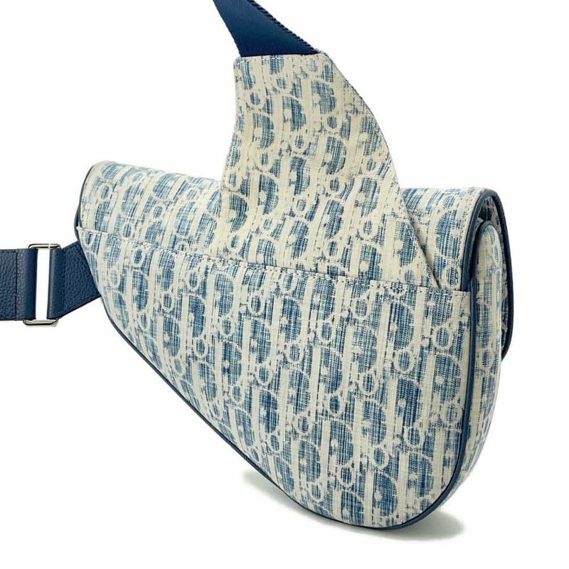 クリスチャン・ディオール ボディバッグ オブリーク カスリ サドル 1ADPO093UTK Christian Dior