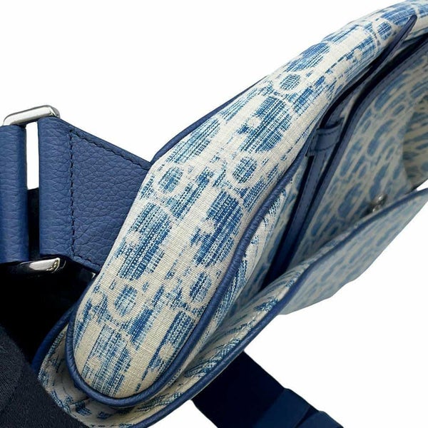 クリスチャン・ディオール ボディバッグ オブリーク カスリ サドル 1ADPO093UTK Christian Dior