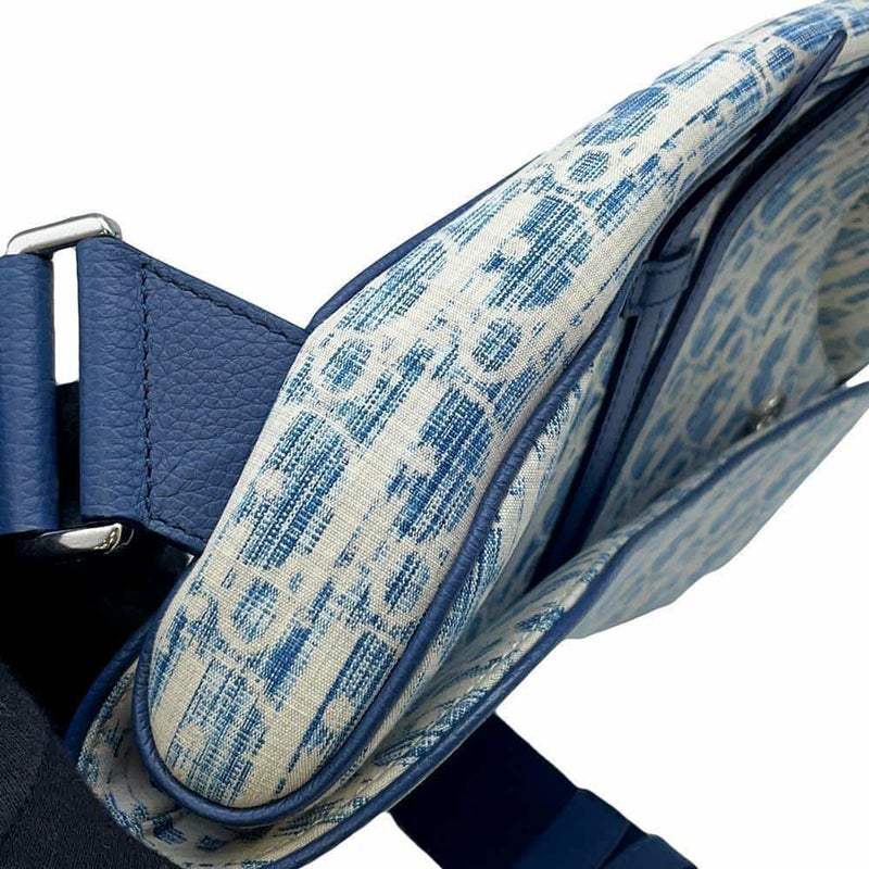 クリスチャン・ディオール ボディバッグ オブリーク カスリ サドル 1ADPO093UTK Christian Dior