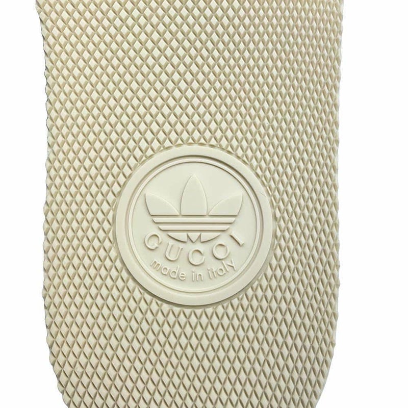 グッチ サンダル アディダスコラボ プラットフォーム シルク レディースサイズ36 1/2 702294 GUCCI adidas 靴