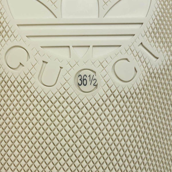 グッチ サンダル アディダスコラボ プラットフォーム シルク レディースサイズ36 1/2 702294 GUCCI adidas 靴