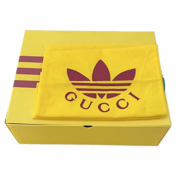 グッチ サンダル アディダスコラボ プラットフォーム シルク レディースサイズ36 1/2 702294 GUCCI adidas 靴
