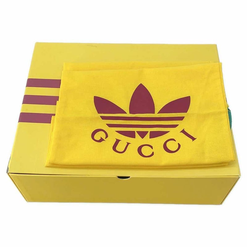 グッチ サンダル アディダスコラボ プラットフォーム シルク レディースサイズ36 1/2 702294 GUCCI adidas 靴