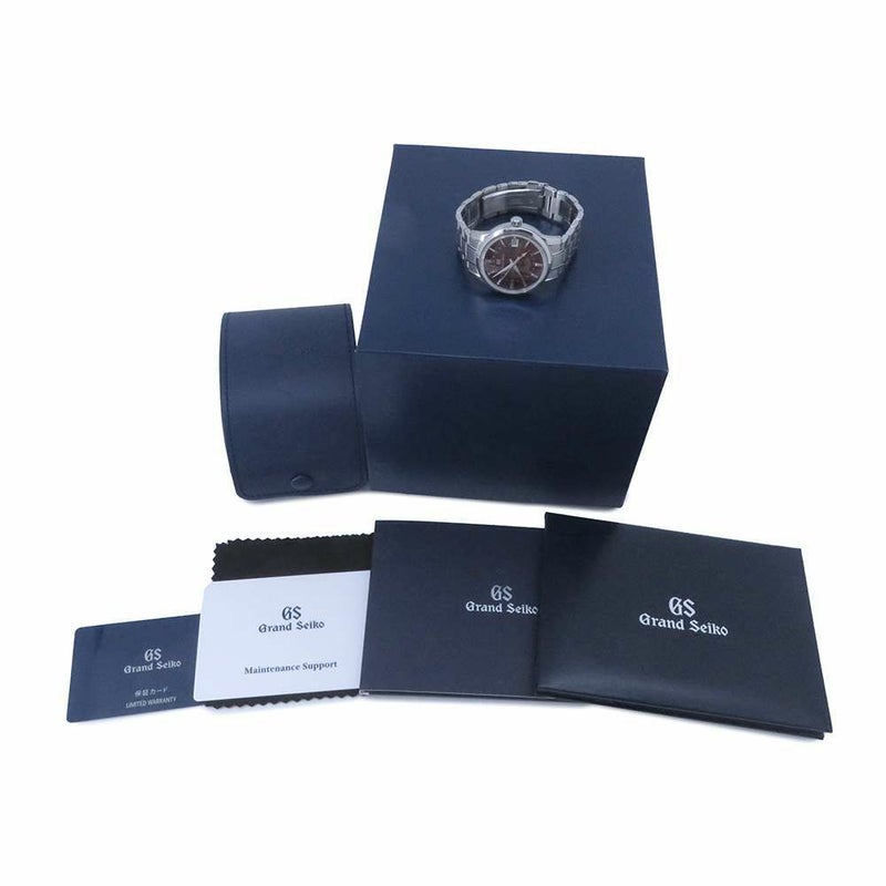 セイコー グランドセイコー エレガンスコレクション メカニカルハイビート36000 GMT 床もみじ レッド文字盤