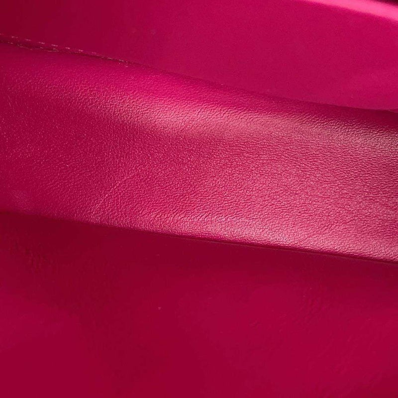 シャネル チェーンショルダーバッグ マトラッセ25 ココマーク キャビアスキン ダブルチェーン A01112 CHANEL