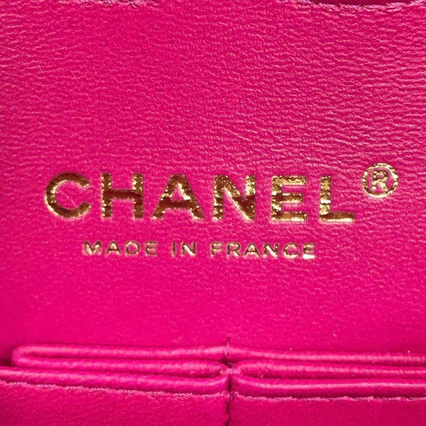 シャネル チェーンショルダーバッグ マトラッセ25 ココマーク キャビアスキン ダブルチェーン A01112 CHANEL