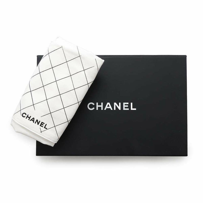 シャネル チェーンショルダーバッグ マトラッセ25 ココマーク キャビアスキン ダブルチェーン A01112 CHANEL