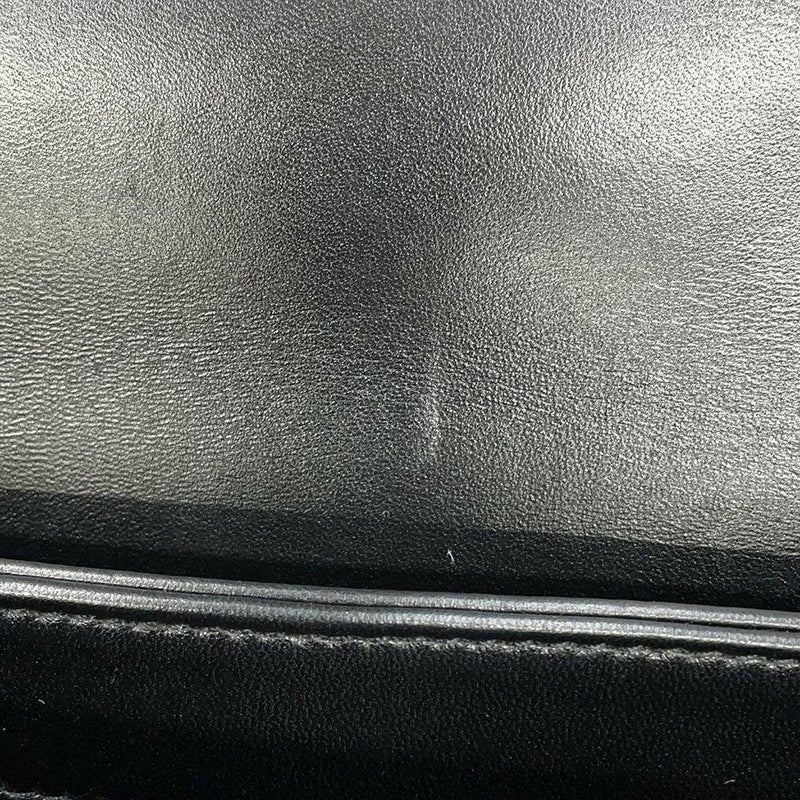 シャネル ハンドバッグ ココマーク マトラッセ トップハンドル ラムスキン A92236 CHANEL 2way チェーンショルダー 黒