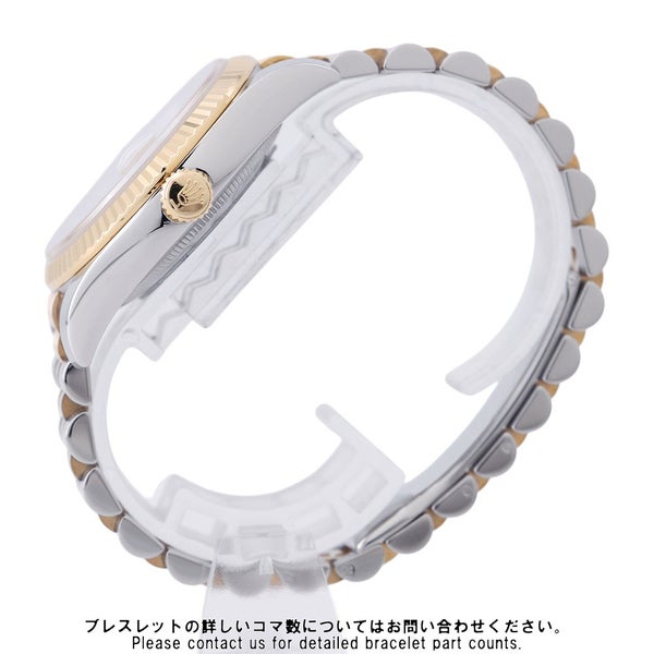 ロレックス デイトジャスト D番 SS/K18YG 116233 ROLEX 腕時計 シルバー/ブラック文字盤