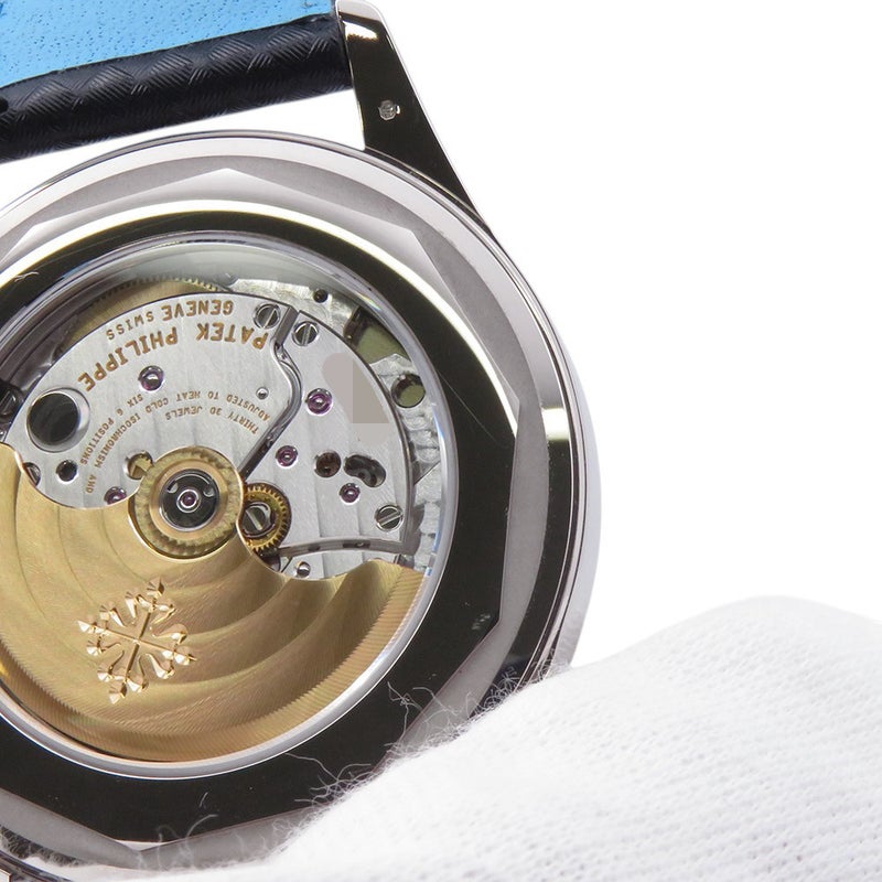 パテックフィリップ カラトラバ 6007G-011 PATEK PHILIPPE 腕時計 黒文字盤