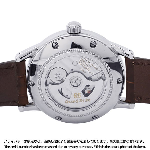 セイコー グランドセイコー メカニカルハイビート36000 GMT SBGJ017 SEIKO 腕時計 シルバー文字盤