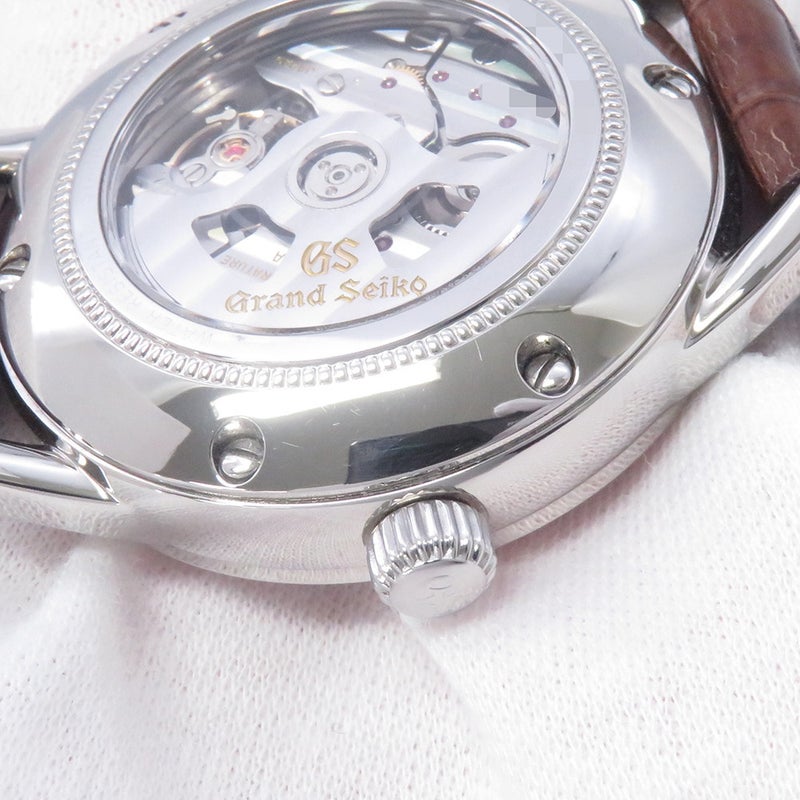セイコー グランドセイコー メカニカルハイビート36000 GMT SBGJ017 SEIKO 腕時計 シルバー文字盤