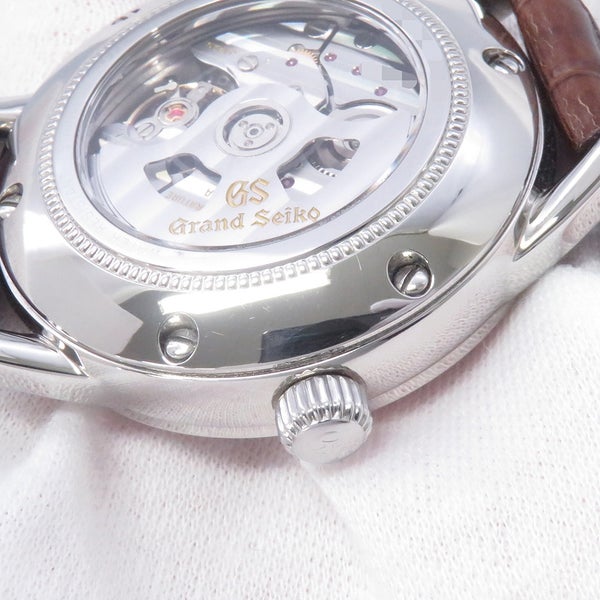 セイコー グランドセイコー メカニカルハイビート36000 GMT SBGJ017 SEIKO 腕時計 シルバー文字盤