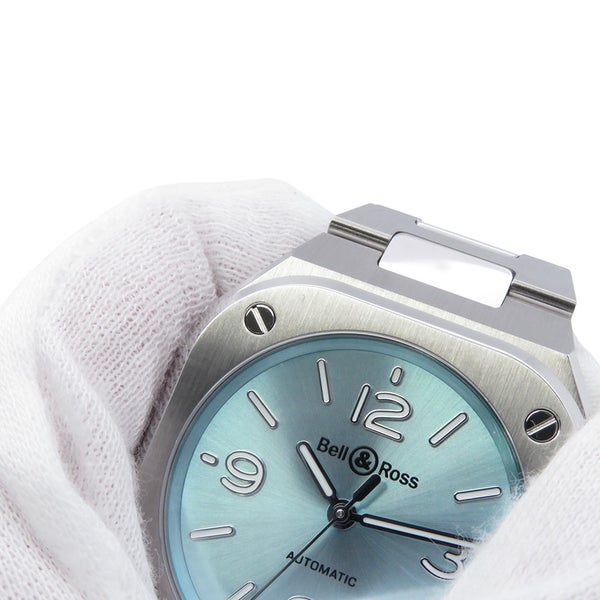 ベル＆ロス BR-05 36 mm アイスブルースティール BR05A-S-BU-ST/SST Bell & Ross 腕時計 アイスブルー文字盤