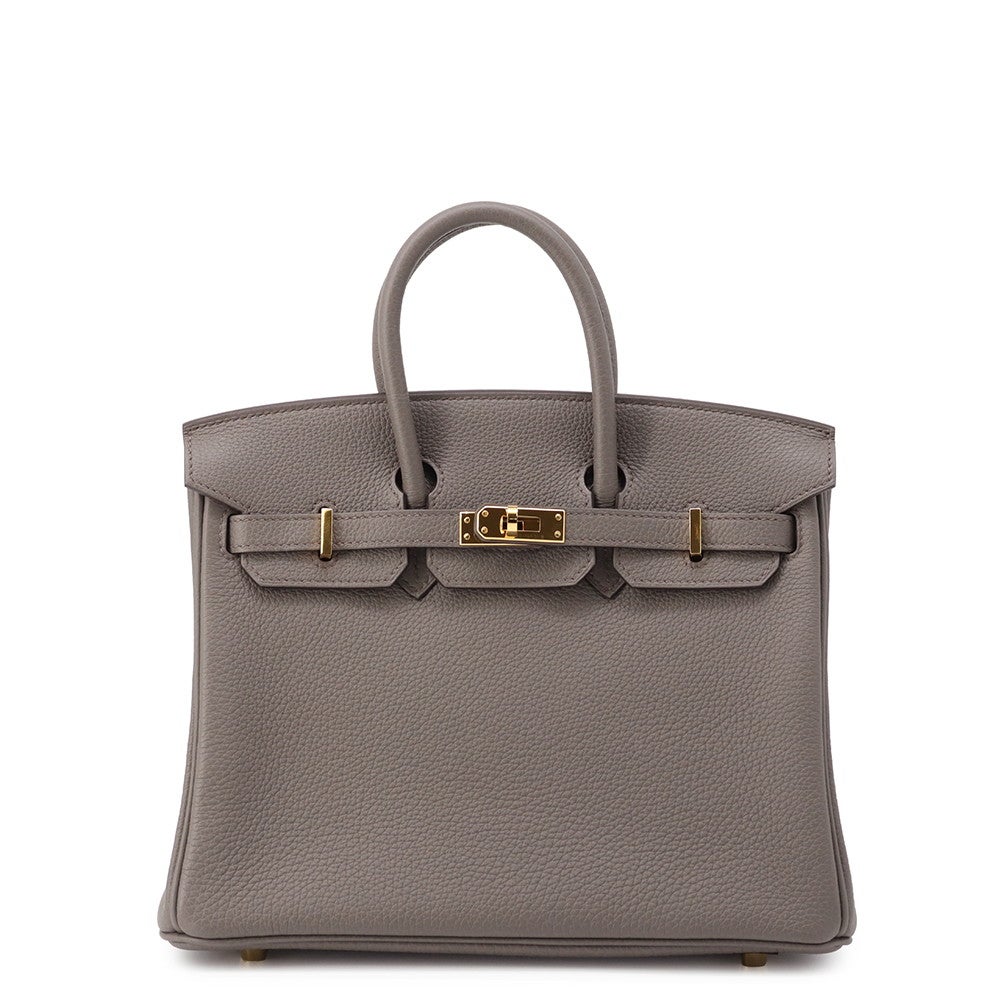 エルメス バーキン25 エタン/ゴールド金具 トゴ Z刻印 HERMES Birkin