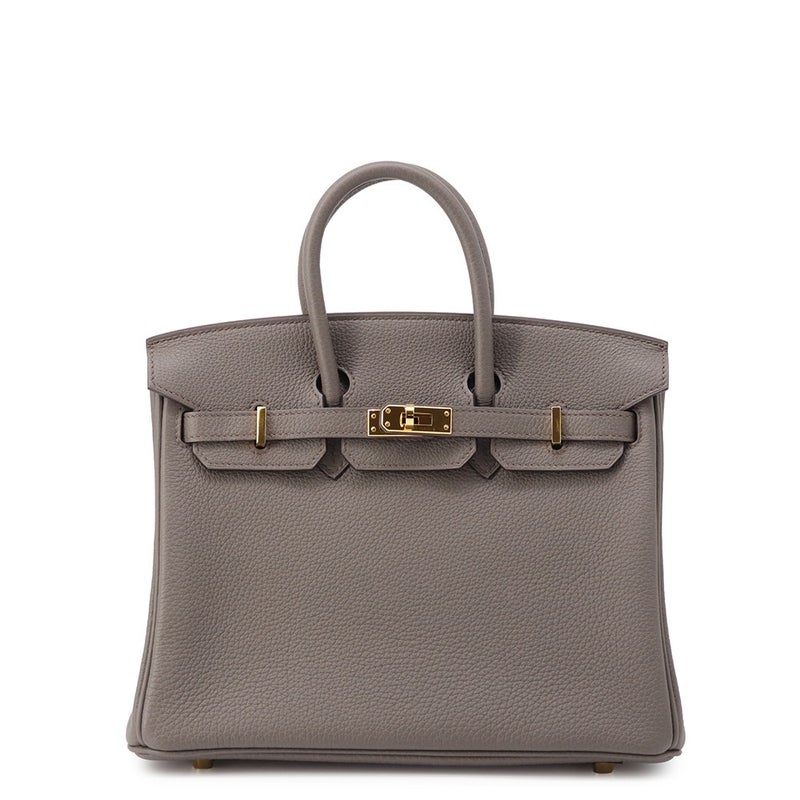 エルメス バーキン25 エタン/ゴールド金具 トゴ Z刻印 HERMES Birkin ハンドバッグ