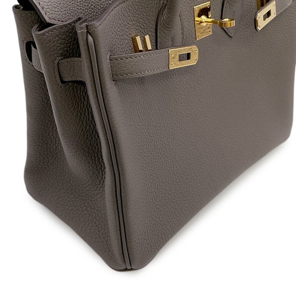 エルメス バーキン25 エタン/ゴールド金具 トゴ Z刻印 HERMES Birkin ハンドバッグ