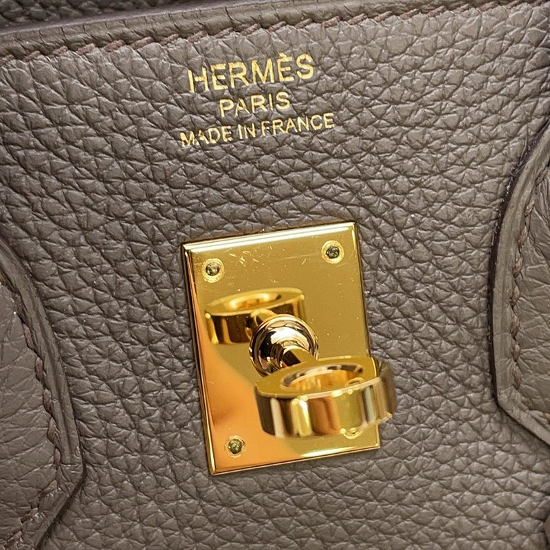 エルメス バーキン25 エタン/ゴールド金具 トゴ Z刻印 HERMES Birkin ハンドバッグ