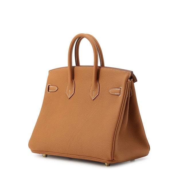 エルメス バーキン25 ゴールド/ゴールド金具 トゴ B刻印 HERMES Birkin ハンドバッグ