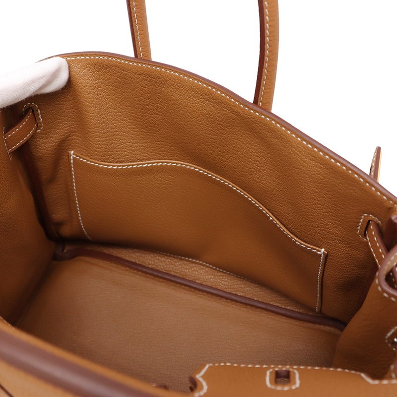 エルメス バーキン25 ゴールド/ゴールド金具 トゴ B刻印 HERMES Birkin ハンドバッグ