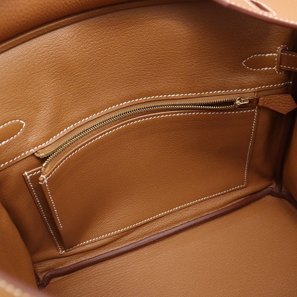エルメス バーキン25 ゴールド/ゴールド金具 トゴ B刻印 HERMES Birkin ハンドバッグ