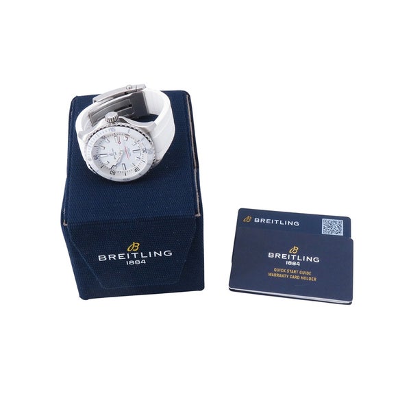 ブライトリング スーパーオーシャン オートマチック 42 ジャパンエディション A17375A71A1S1 BREITLING 腕時計 白文字盤