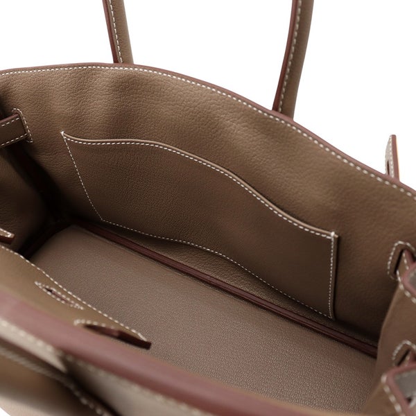 エルメス ショルダーバーキン29 エトゥープ/ゴールド金具 エバーカラー K刻印 HERMES Birkin