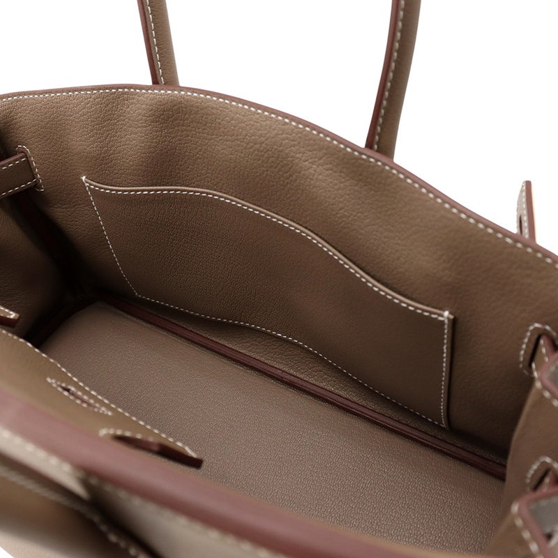 エルメス ショルダーバーキン29 エトゥープ/ゴールド金具 エバーカラー K刻印 HERMES Birkin