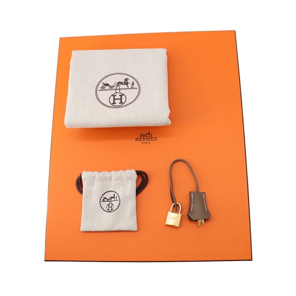 エルメス ショルダーバーキン29 エトゥープ/ゴールド金具 エバーカラー K刻印 HERMES Birkin