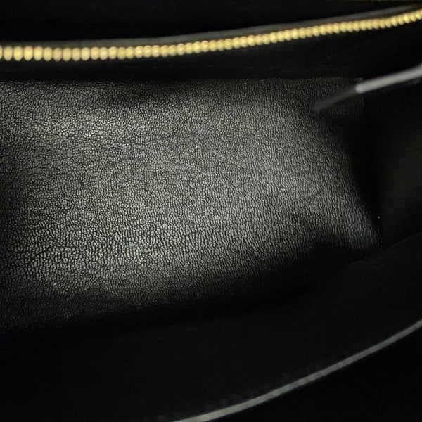 エルメス ハンドバッグ ケリー25 外縫い ブラック/ゴールド金具 ボックスカーフ Y刻印 HERMES 2wayバッグ 黒