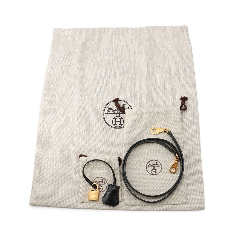 エルメス ハンドバッグ ケリー25 外縫い ブラック/ゴールド金具 ボックスカーフ Y刻印 HERMES 2wayバッグ 黒