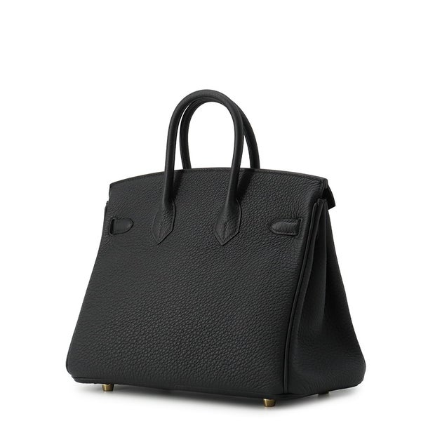 エルメス バーキン25 ブラック/ゴールド金具 トゴ G刻印 HERMES Birkin 黒