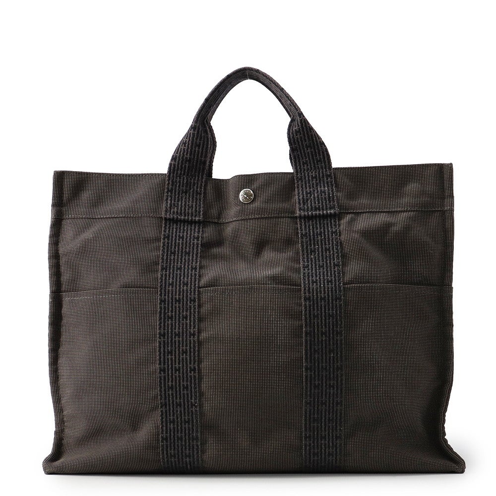 エルメス トートバッグ エールライントートMM キャンバス HERMES