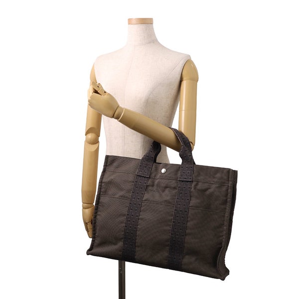 エルメス トートバッグ エールライントートMM キャンバス HERMES
