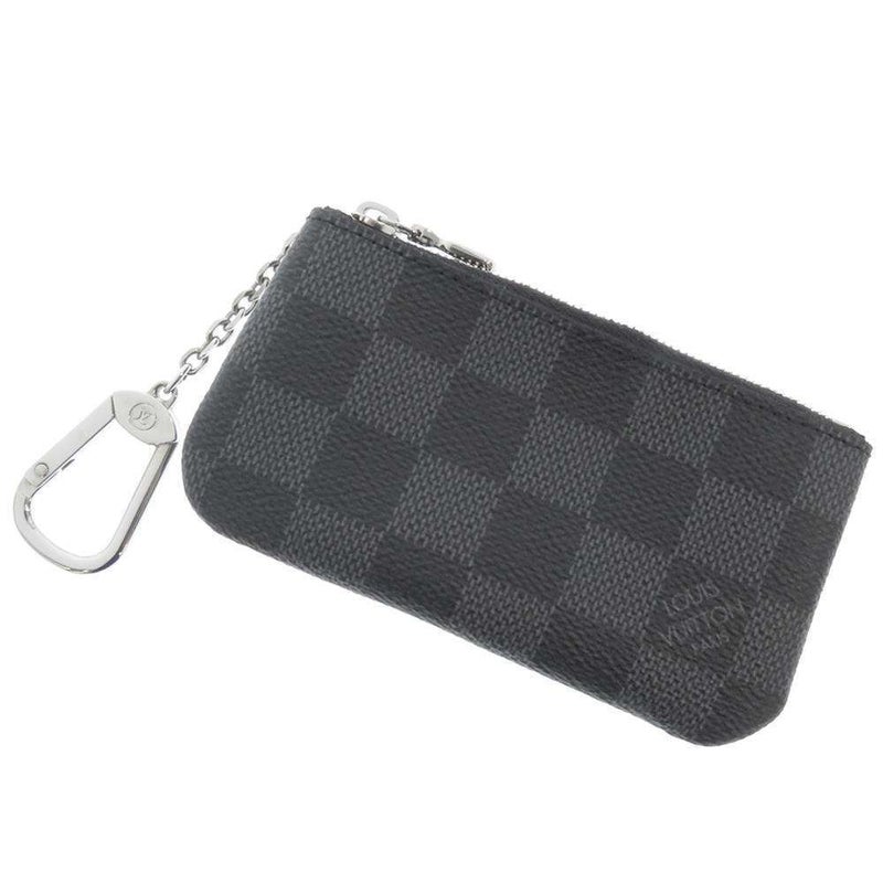 ルイヴィトン コインケース ダミエ・グラフィット ポシェット・クレ N60155 LOUIS VUITTON 黒