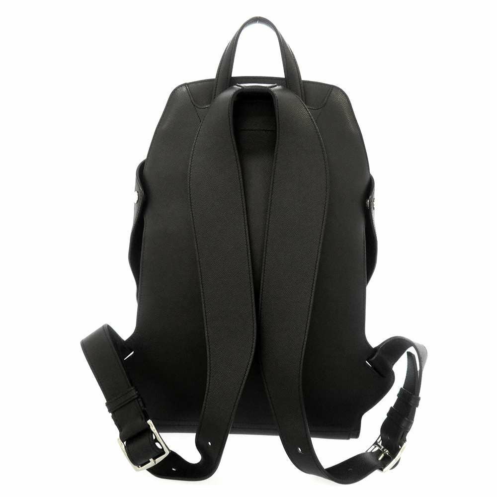 エルメス シティバック27 リュック バックパック ブラック/シルバー
