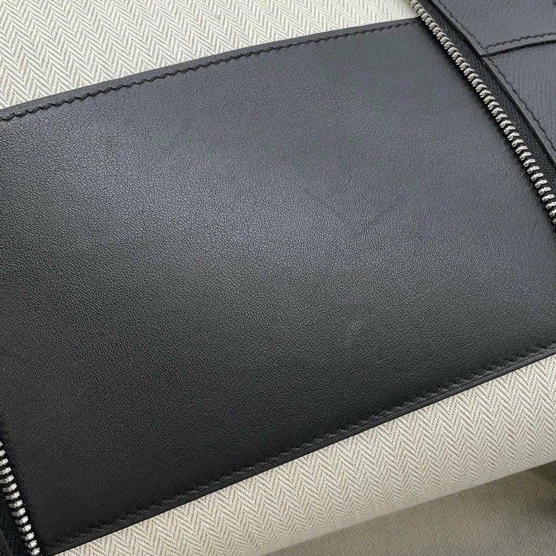 エルメス シティバック27 リュック バックパック ブラック/シルバー金具 ヴォーエプソンスープル X刻印 HERMES Cityback27