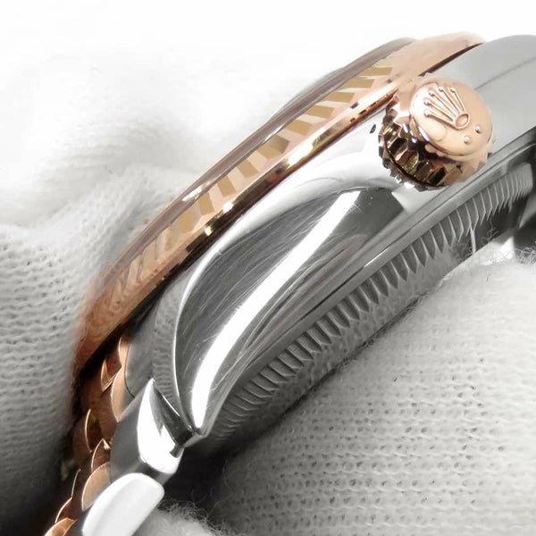 ロレックス レディ デイトジャスト 279171G ROLEX 腕時計 オリーブグリーン文字盤