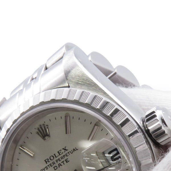ロレックス オイスターパーペチュアルデイト Y番 79240 ROLEX 腕時計 シルバー文字盤