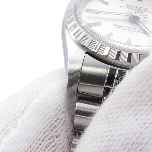 ロレックス オイスターパーペチュアルデイト Y番 79240 ROLEX 腕時計 シルバー文字盤
