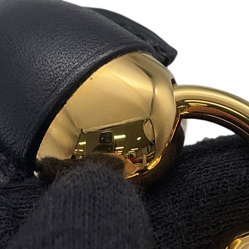 エルメス ブレスレット エピュール エスケトル ブラック/ゴールド金具 スイフト W刻印 黒